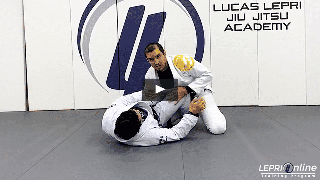 Half Guard Pass by Changing Base to Back Take