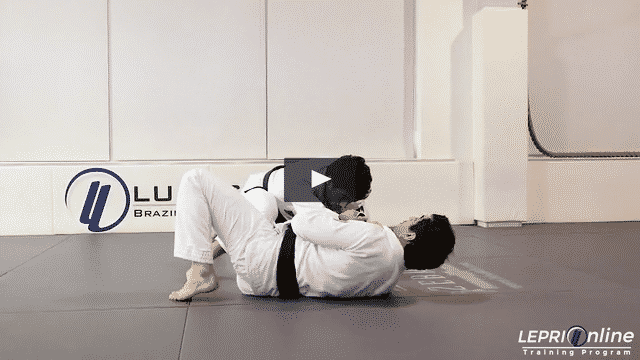 Armbar Submission from Standing by Pushing on Leg