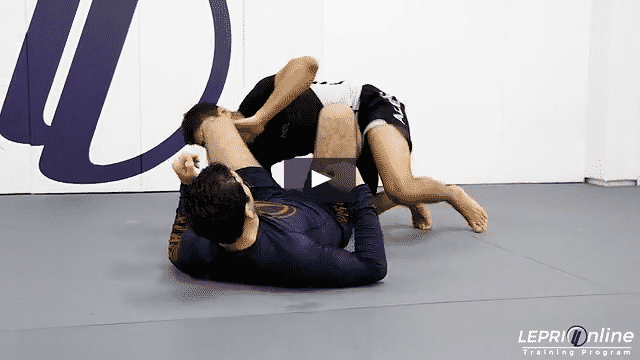 Closed Guard to Armbar Attempt to Kneebar Submission