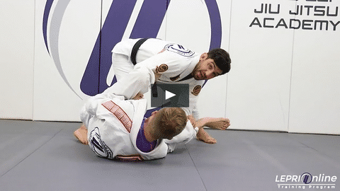 Lasso with Spider Escape to Knee Cut to Side Control