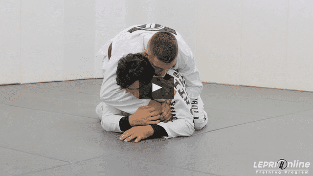 Standing Rear Head Control Escape to Takedown to Mount to Mount Escape to Rear Naked Choke