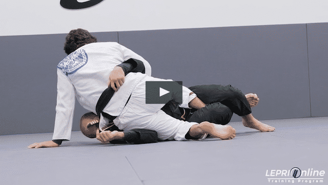 Quarter Mount Defense to Armbar from Top or Omoplata