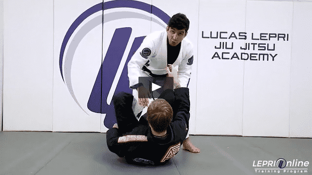 De La Riva Escape to Knee Cut Pass with Knee Shield to Kimura or Armbar