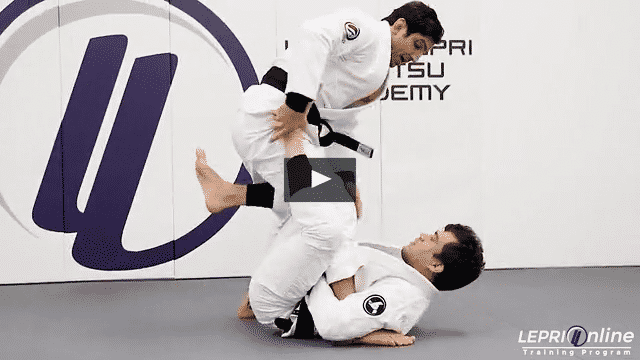 Straight Ankle Lock Defense from One Leg X to Side Control