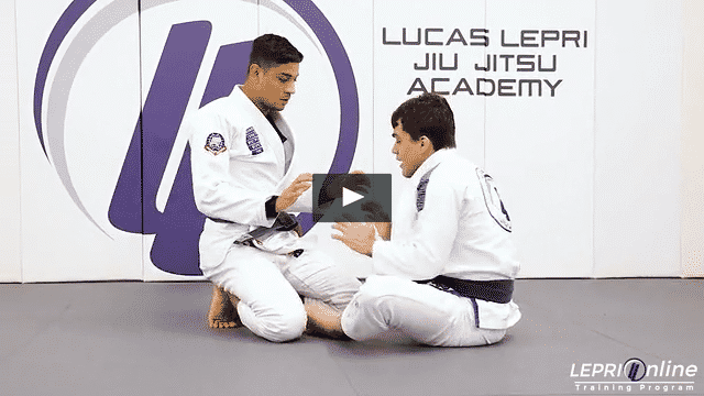Butterfly Guard Sweep Variation with Cross Arm Control