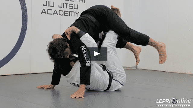 Butterfly Sweep Attempt Counter to Side Control Drill