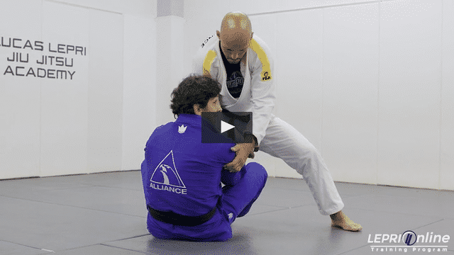 Cross Grip to Sit Up Guard to Single Leg Variation