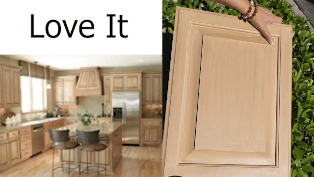 Love It: the original finished cabinet demonstration