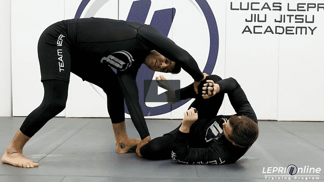 Passing the Open Guard With C Grips to Side Control Or Back Control