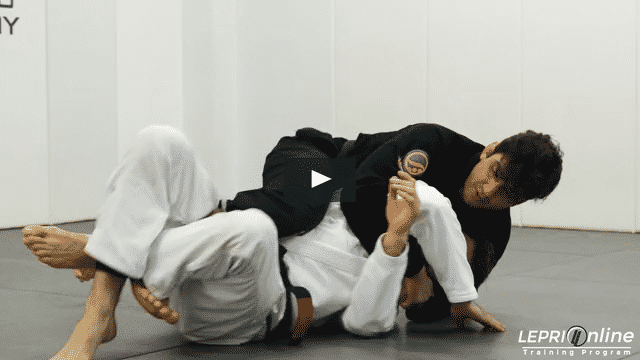 Back Control to Ezekiel Choke when Opponent Attemps to Escape