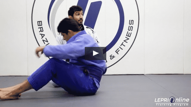 Back Take Defense Against Knee Cut Pass When an Opponent Shifts Their Base