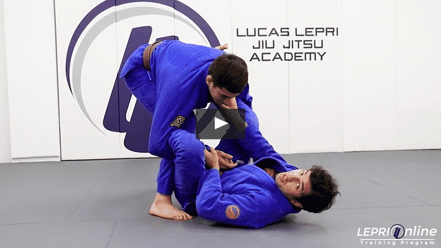Lasso With De La Riva Sweep Attempt to Collar Choke
