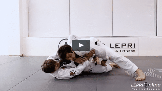 Knee Cut Pass Attempt with Knee Shield to Back Take when Opponent Defends
