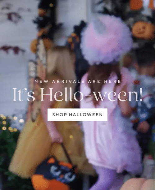 new arrivals are here. shop halloween
