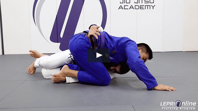 Half Guard Pull to Sweep Variation to Side Control