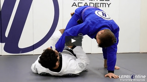 De La Riva to Modified X Guard to Technical Stand Up Sweep, Ankle Pick or Back Take