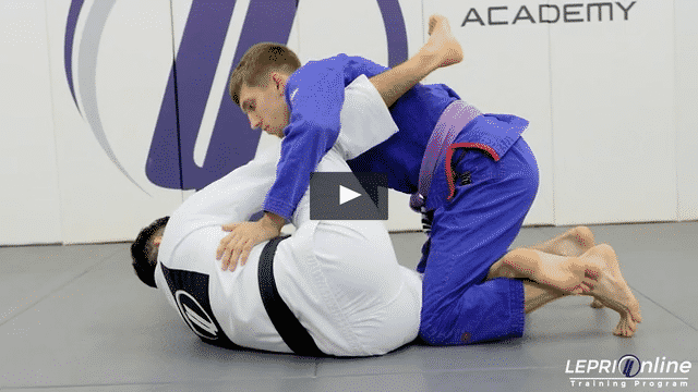 Knee Shield to Sweep Attempt to Armbar