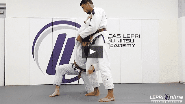 Single Leg Takedown Variation Entry
