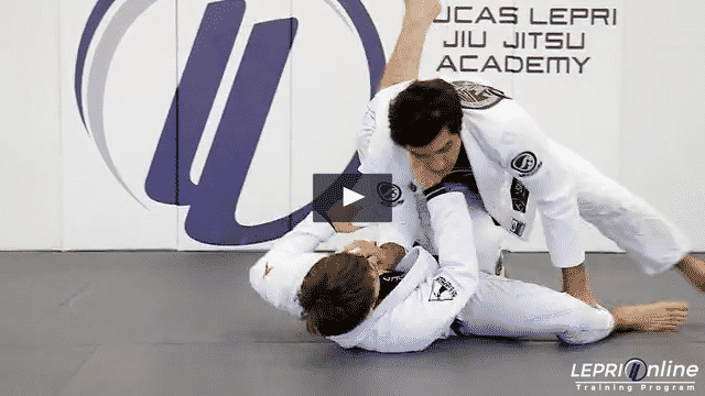 Defending Lapel Control While Passing to Knee Cut Pass