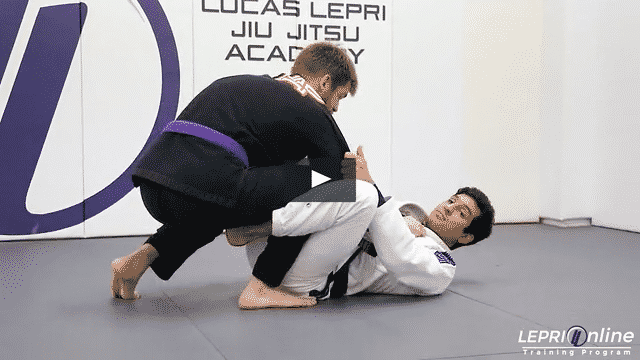 Guard Pull to De La Riva to Overhead Sweep Attempt to De La Riva Sweep