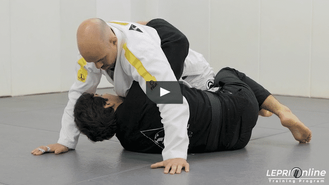 Deep Half Guard Sweep