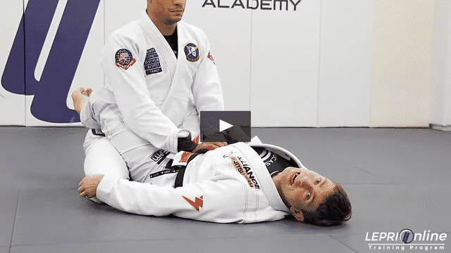 Flower Sweep From Closed Guard to Mount Position