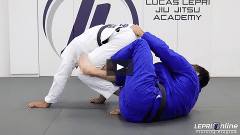 De La Riva to Back Take Attempt to Side Control