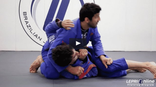 Side Control with Lapel Grip to Triangle