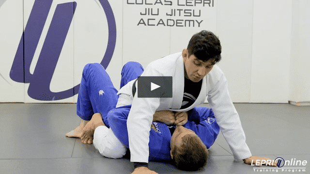 Knee Shield to Scissor/Kick Sweep to Mount
