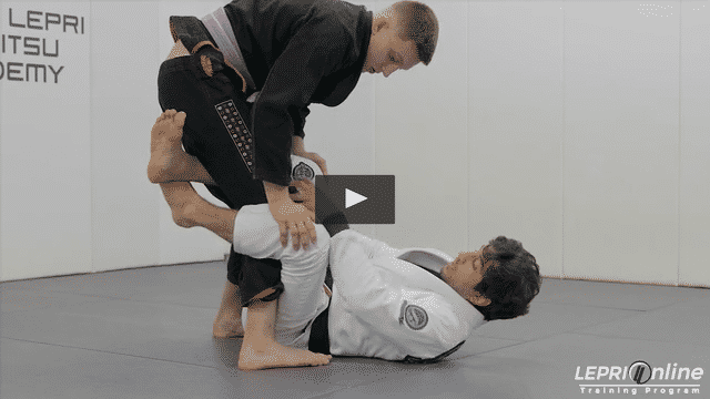 Modified De La Riva to Knee Bump Sweep to Side Control