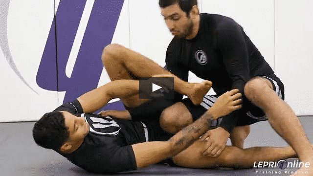 Leg Lock Prevention When Using the Knee Cut to Back Take Variation