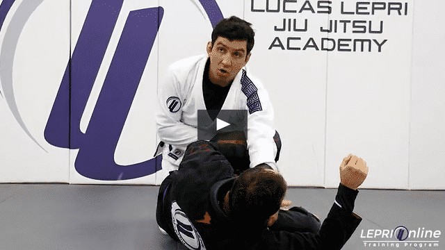 Spider Guard with Lasso Escape to Leg Drag