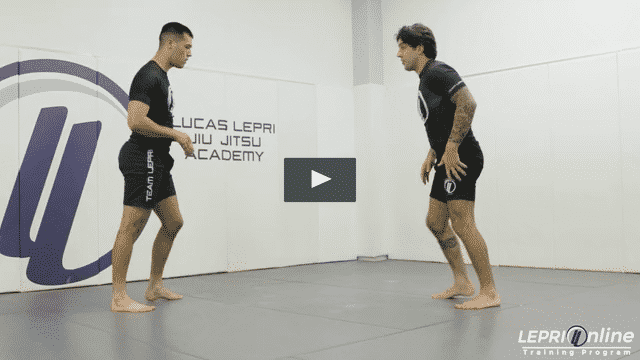 Single Leg Defense with Sprawl to Guillotine