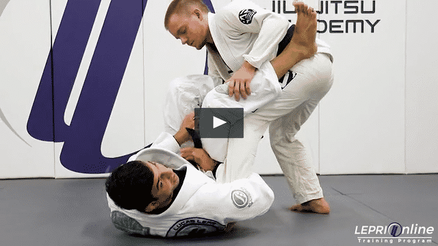 Lasso with De La Riva to Straight Ankle Lock Attempt to Toe Hold