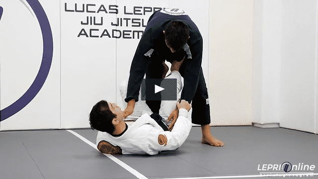 De la Riva to Sit Up Guard to Sweep Attempt to De La Riva with Lapel Control Sweep