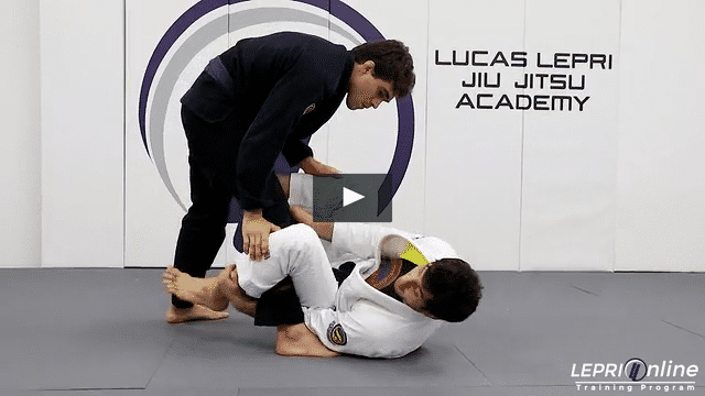 De La Riva with Leg Control to Technical Stand Up to Leg Trip Takedown