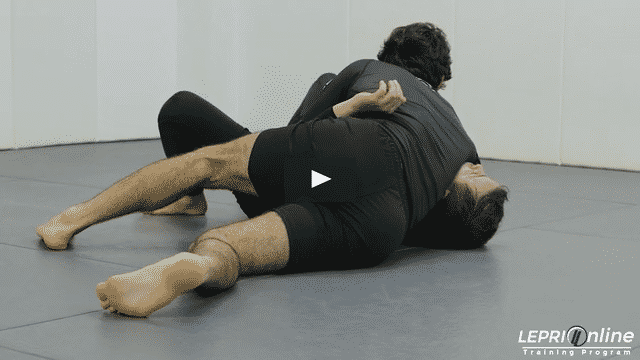 Tie Up to Snap Down to Mounted Guillotine Attempt to North South Choke