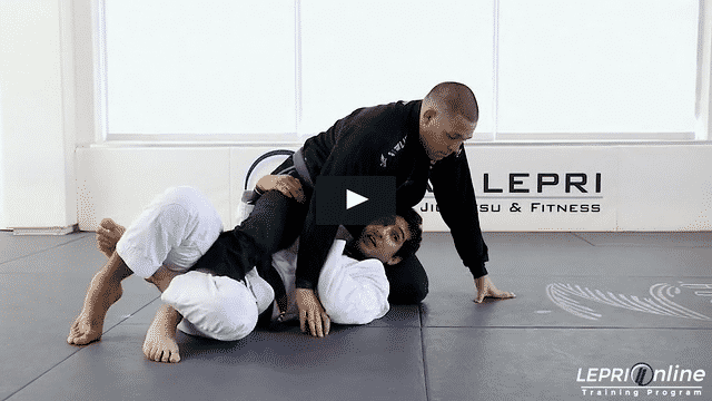 De La Riva to Knee Cut Pass Defense to Deep Half Guard to Side Control or Back Take