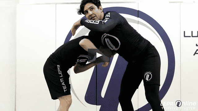 Jumping Guillotine Attempt to Arm Triangle