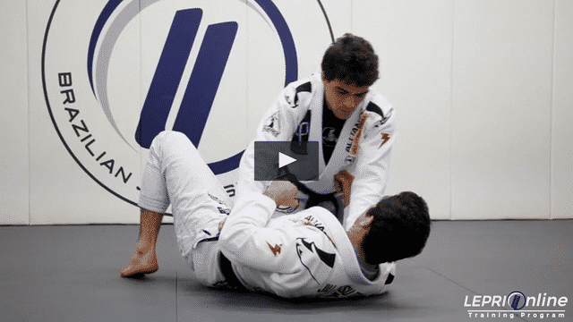 Knee on Belly Escape to Half Guard to Closed Guard