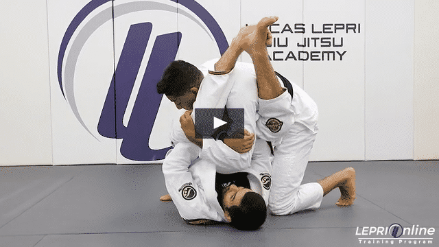 Guard Pull to Armbar when Opponent Locks Arms to Defend