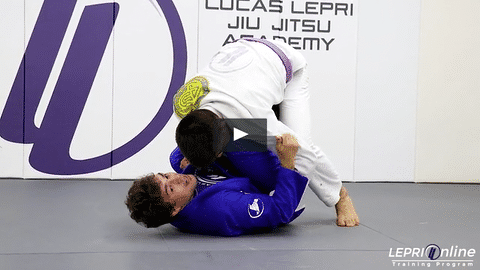 Yoko Tomoe Nage Takedown Attempt to De La Riva Sweep to Mount