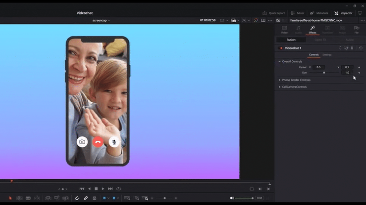 side bar for davinci resolve customization 2