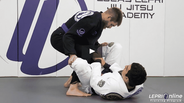 De La Riva to Lapel Control to Sweep Attempt to Side Control
