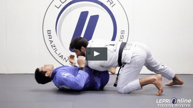 Open Guard Leg Drag Pass to Side Control Drill