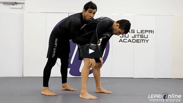 Single Leg Attempt to Standing Back Control to Takedown to Rear Naked Choke