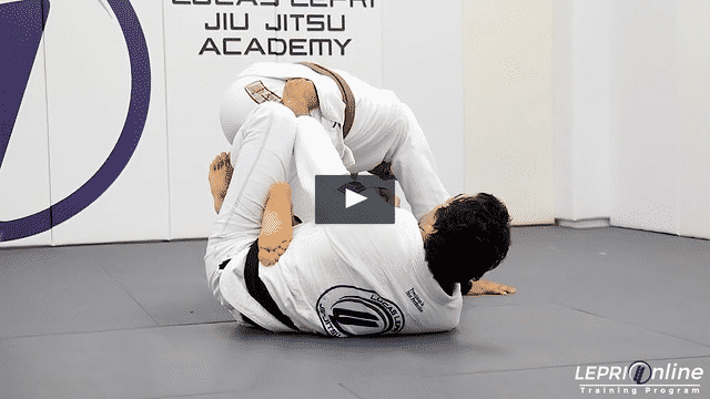 Open Guard to One Leg X Sweep Attempt to Back Take