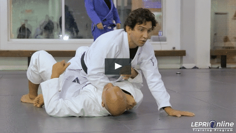 Straight Ankle Lock Escape Continuation to Mount