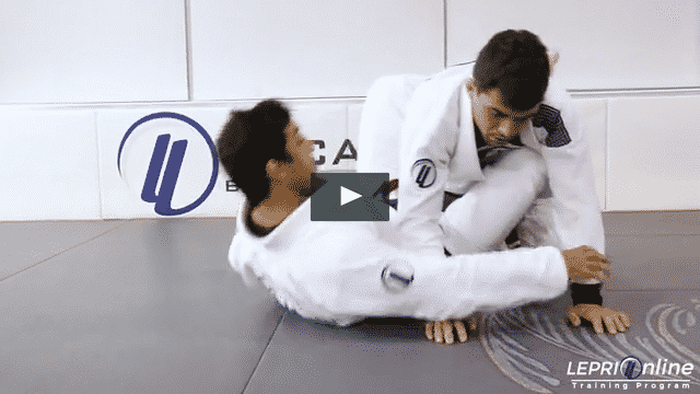 Closed Guard to Pendulum Sweep Variation with Lapel Control or Back Take