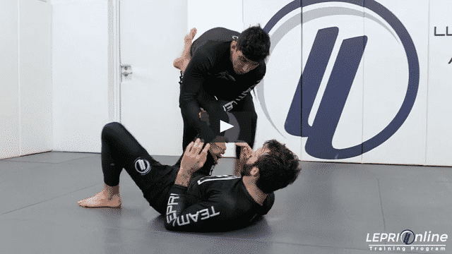 Two on One Grip to Single Leg Takedown to Heel Hook